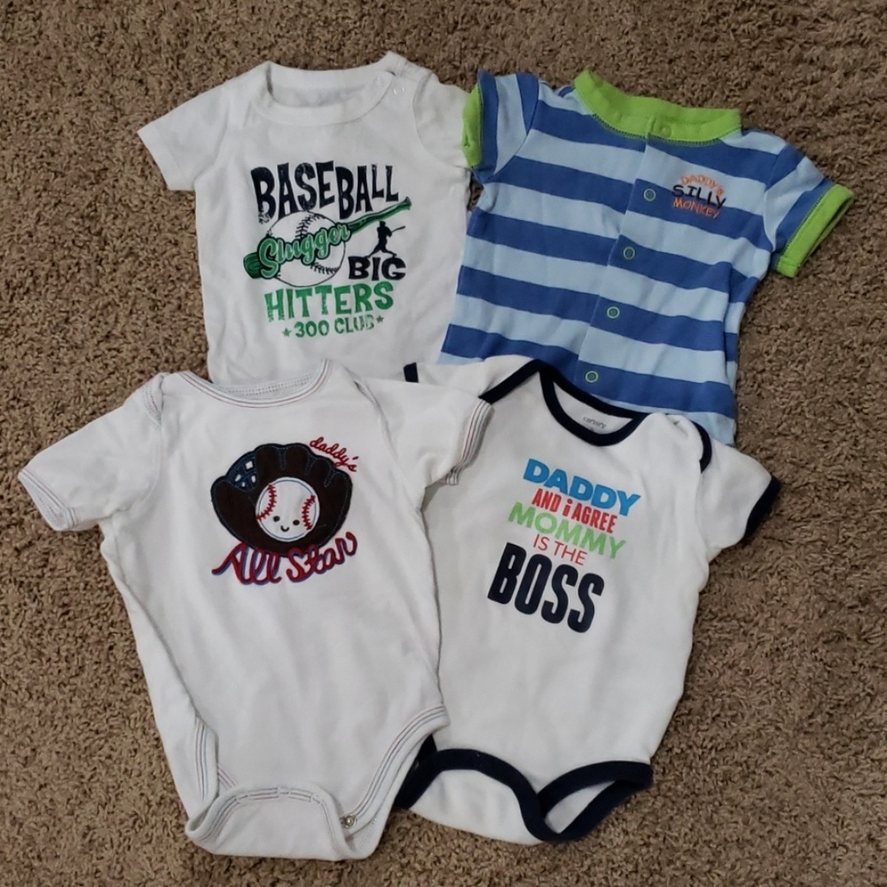 4 - 3 Month onesies